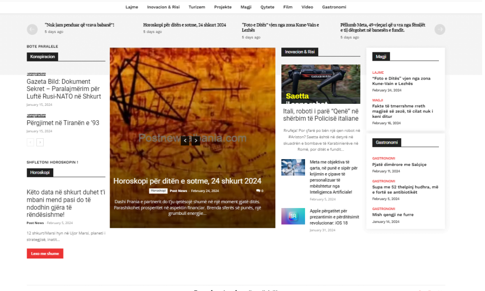 post news albania